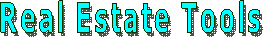 Real Estate Tools